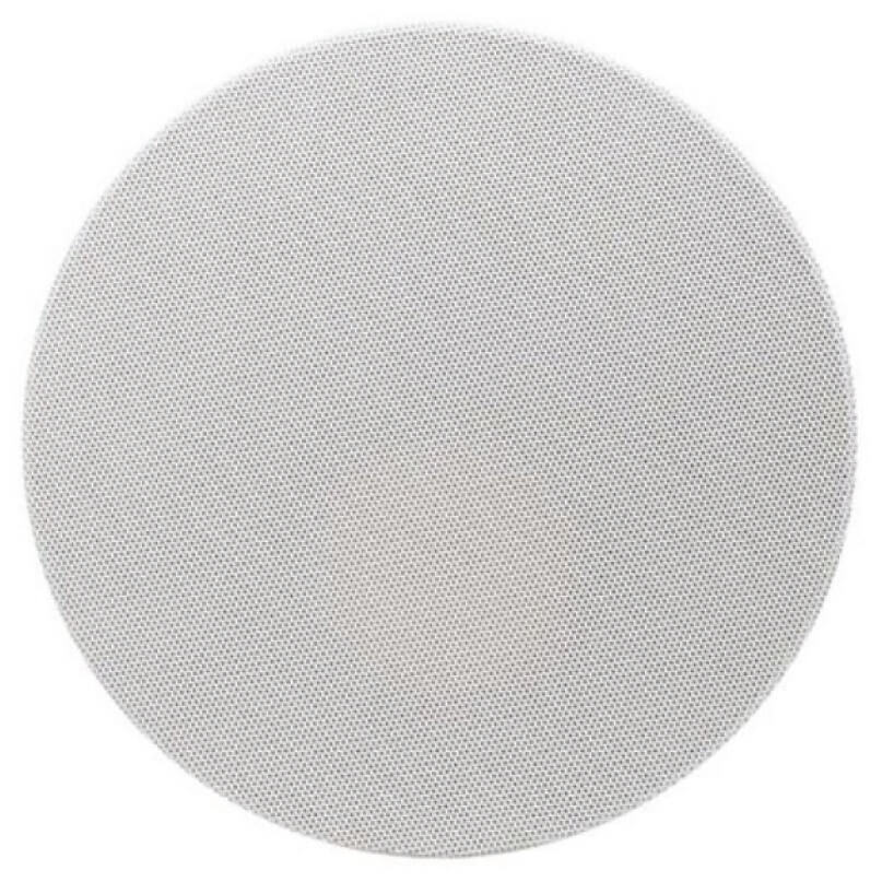 The Jamo IC 404 SLM Installation Speaker, featuring a round white perforated metal grille, is shown against a plain white background.