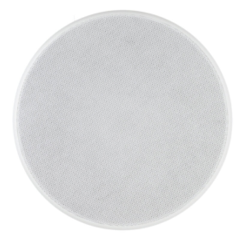 Cabasse Archipel 17 Icd (Pair) Round white wireless speaker with a fabric mesh grille.