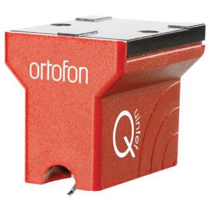 Ortofon Quintet red phono cartridge with white logo and black top