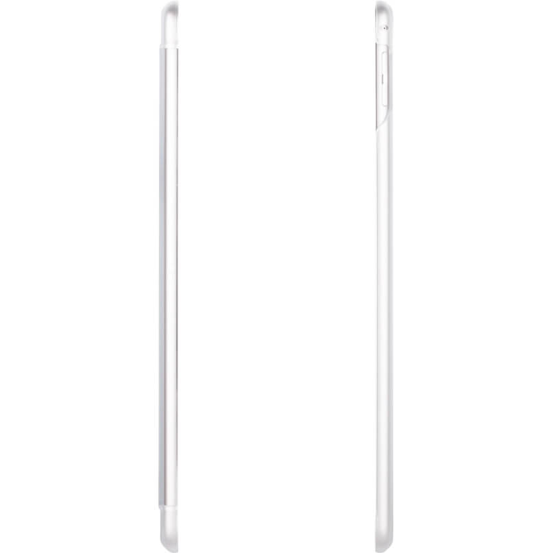 Moshi Iglaze For Ipad Pro 9.7&Quot; - Stealth Clear White slim stylus pen shown in side and end views with a smooth cylindrical body and rounded tips