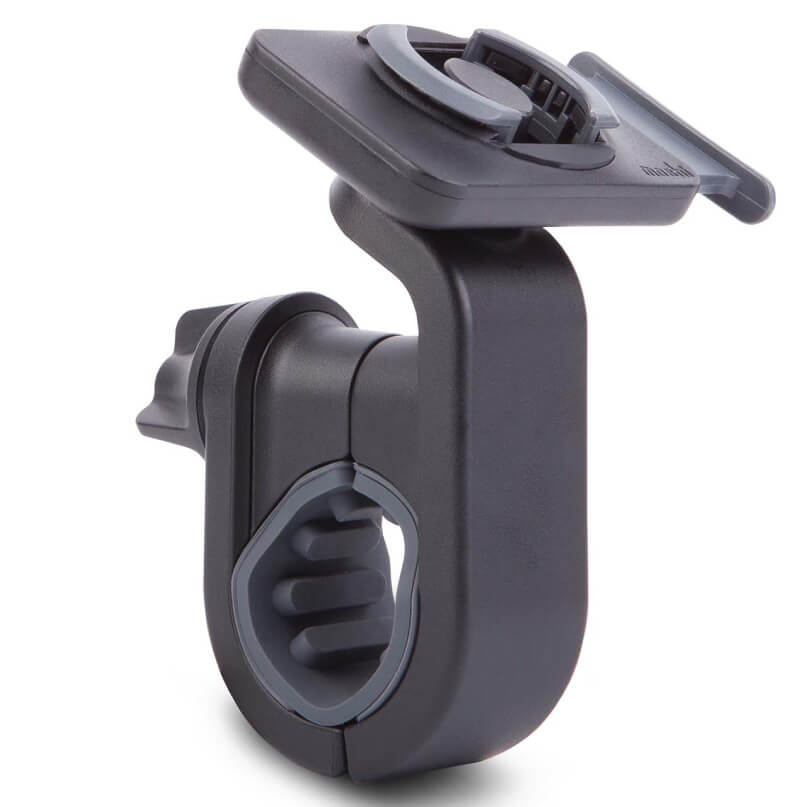 Moshi Endura Biking Kit For Iphone 8/7 Adjustable smartphone car mount with articulating arm and clamp attachment.