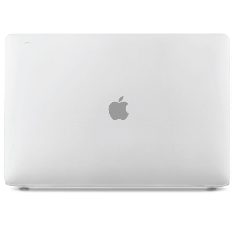 Moshi Iglaze For Macbook Pro 15&Quot; (Thunderbolt 3/Usb-C) Apple macbook laptop with silver aluminum chassis, closed view, centered apple logo.