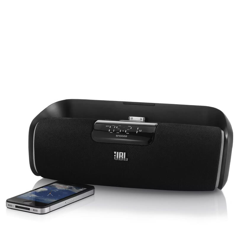 Jbl On Beat Awake Ipod, Iphone,Ipad Speaker System Jbl horizon bluetooth alarm clock speaker with digital display and snooze button.