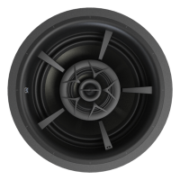 Top-down view of a jet engine turbine with five blades inside a grey circular housing.