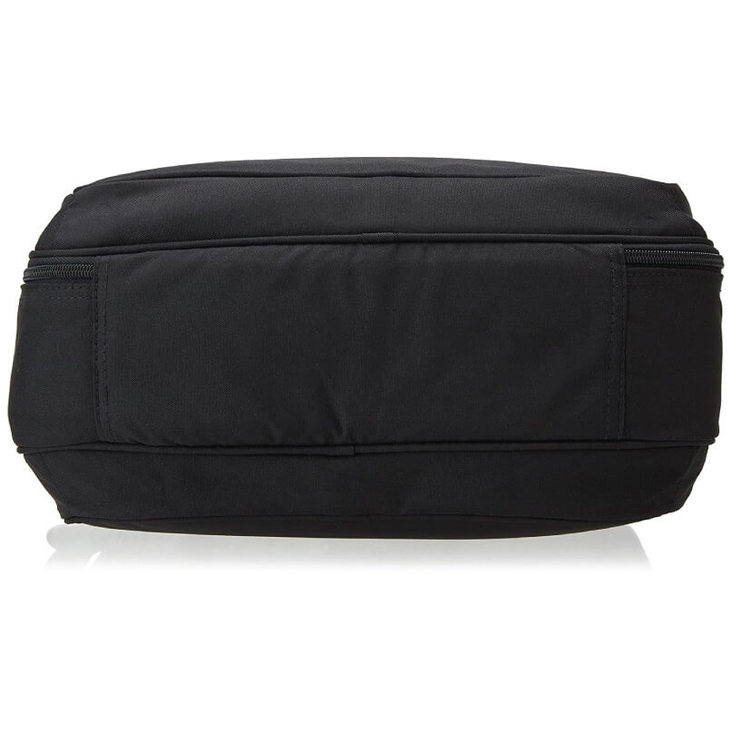 Infocus Accesories &Amp; Peripherals Casoftcasemtg Black rectangular zippered pouch with a soft fabric exterior and rounded bottom.