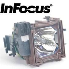 InFocus projector lamp module in brown housing