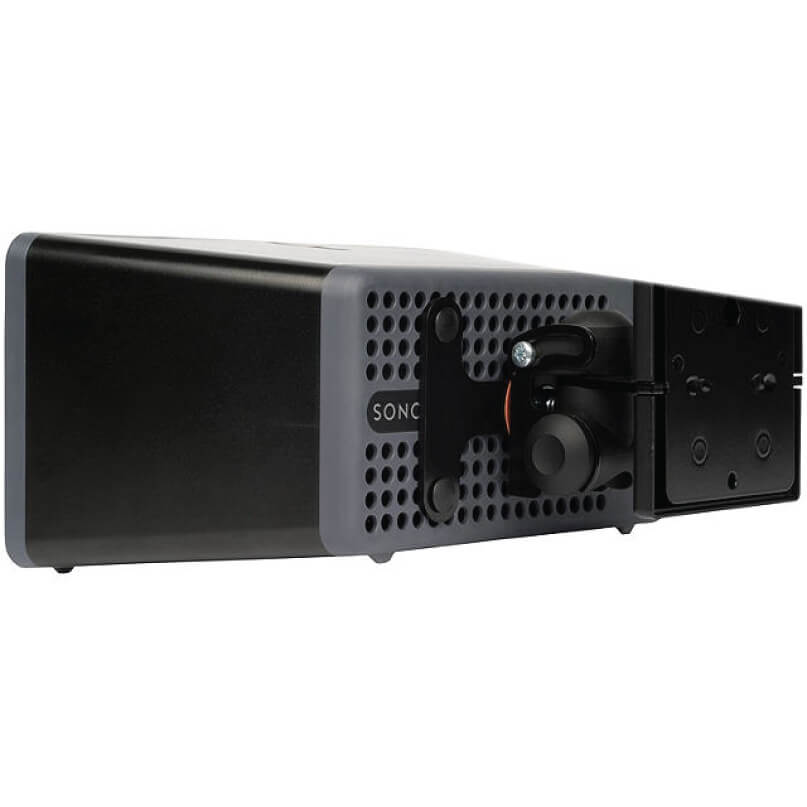 Sonos Play:3 Tilt/Swivel Bracket - White Or Black Industrial power supply unit with perforated vent panel, mounting bracket, and visible wiring connectors.
