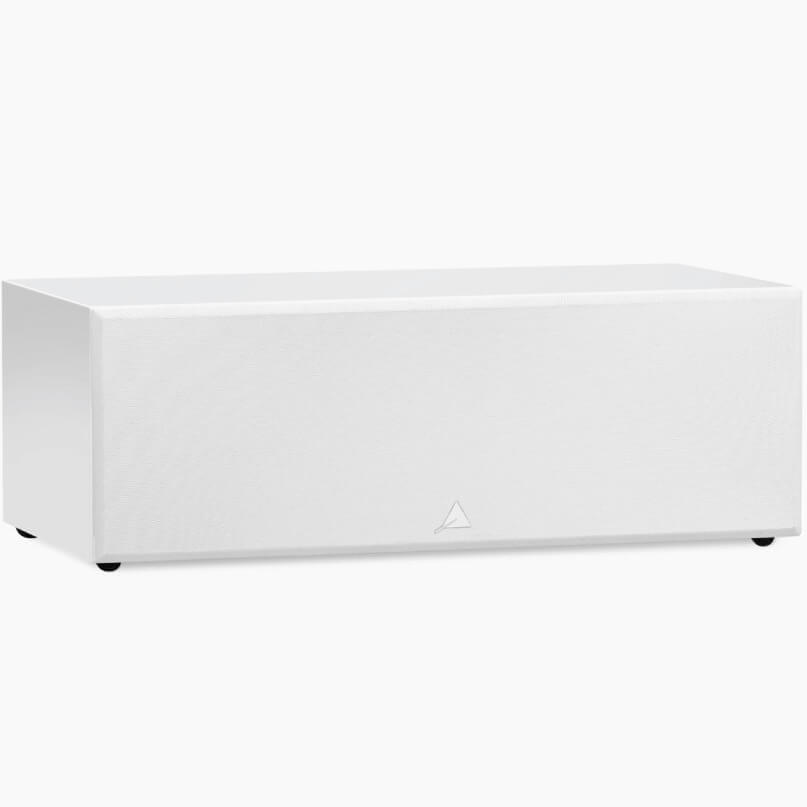 Triangle Elara Ln02 Centre Channel Loudspeaker White rectangular speaker enclosure with a small triangle logo on the front.