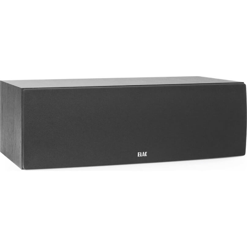 Elac Debut C6.2 Centre Speaker Elac center channel speaker with a black fabric grille.