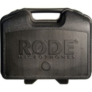 RØDE Microphones hard carrying case with embossed logo and built-in handle.