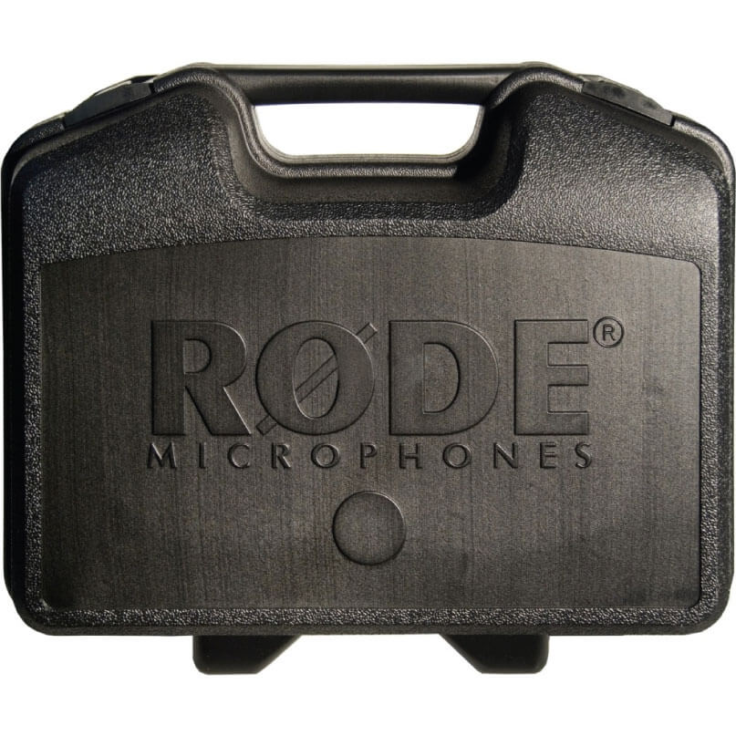 Rode Rc5 Røde microphones hard carrying case with embossed logo and built-in handle.