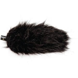 Rode black furry microphone windscreen deadcat for shotgun microphone