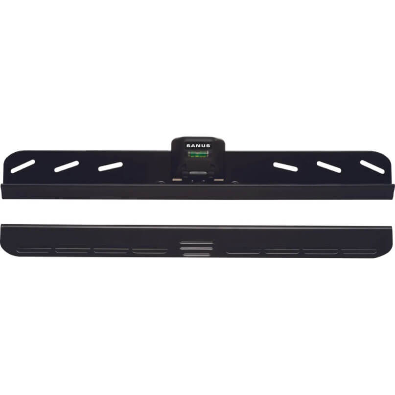 Sanus Vml44A All Walls Tv Mount, Fixed, 22&Quot; - 50&Quot;, 80 Lbs. Sanus black tv wall mount bracket with integrated bubble level and elongated slotted mounting bar