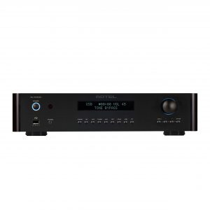 Interdyn Rotel rc-1572mkii car stereo head unit with digital display and blue-accent volume knob