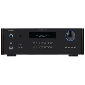 Interdyn Rotel ra-1592mkii integrated amplifier with front display and blue-ring volume knob