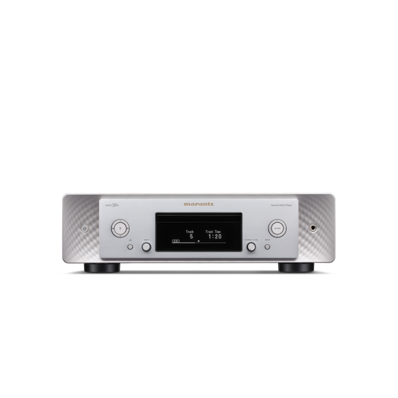 Marantz Sacd 30N Premium Cd Player Marantz sa-8005 silver sacd/cd player front panel with central display and round control knobs