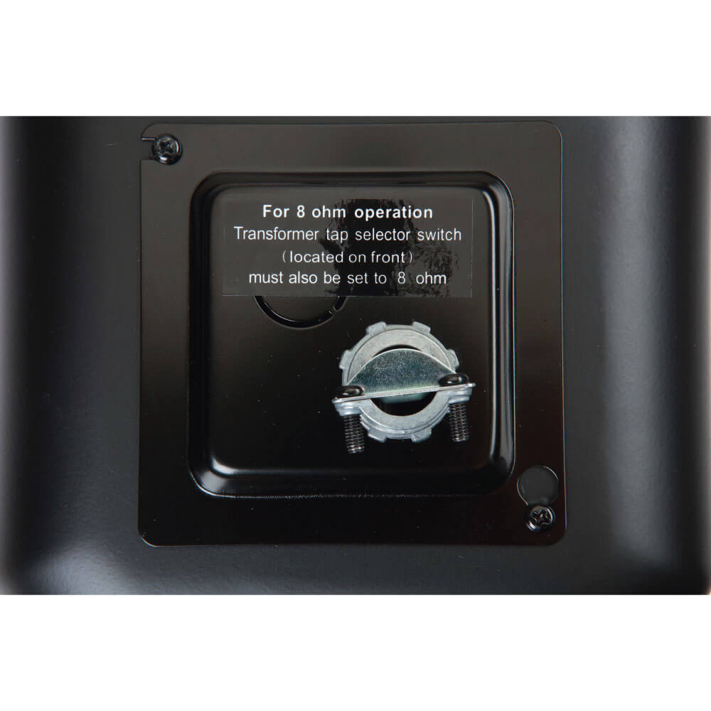 Klipsch Ic-525-T - Sold As Pair Speaker amplifier back panel with an 8-ohm transformer tap selector switch