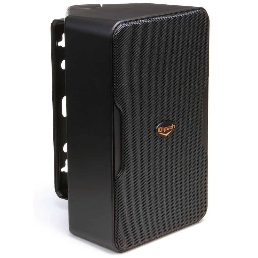 Klipsch Cp-6T - Sold As Pair Klipsch portable loudspeaker with black perforated grille and wall-mount bracket.