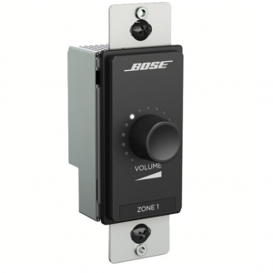 Bose Zone 1 wall volume controller with rotary knob and LED indicator.