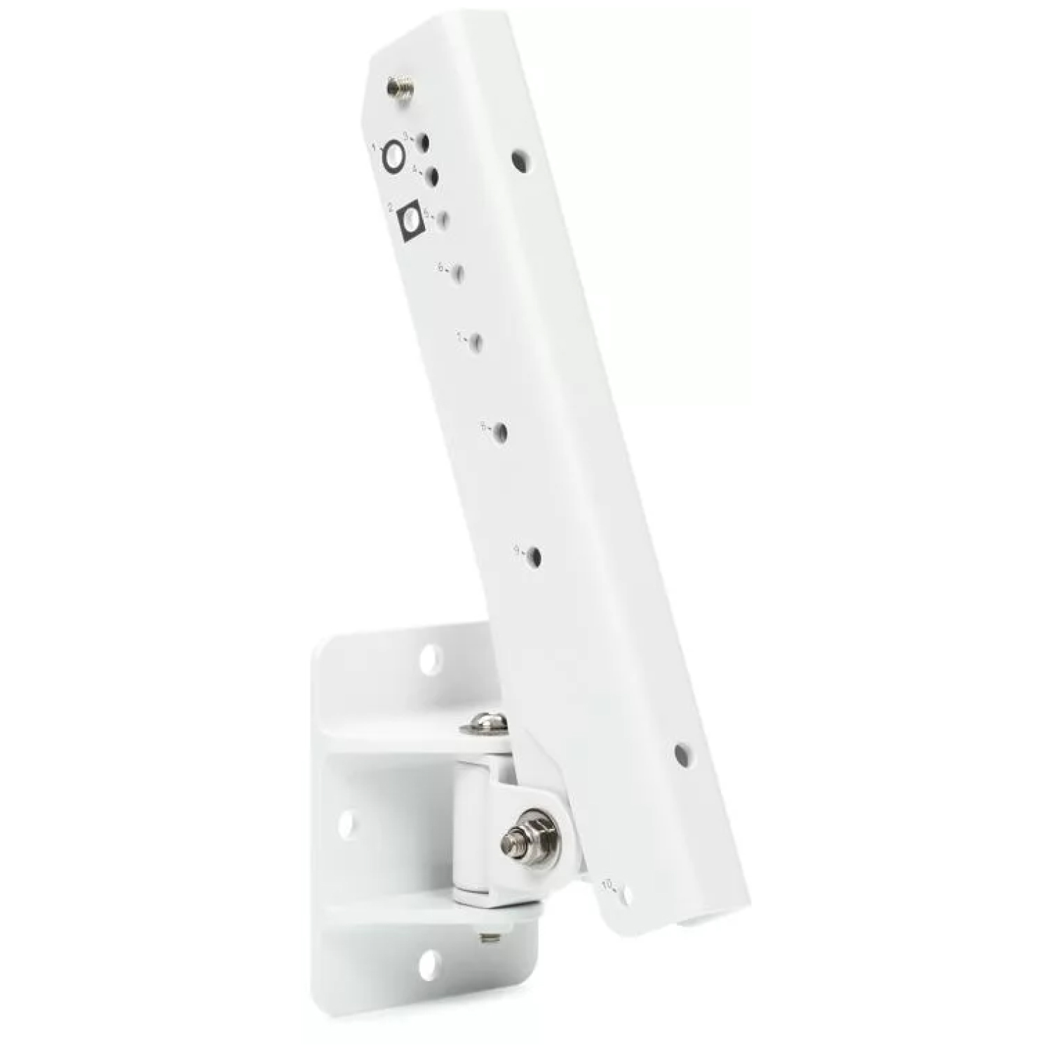 Bose Wmb2-Ma12/Ma12Ex Patch Lock Upper Bracket White adjustable wall-mount bracket with articulating arm for a flat-panel tv or monitor.