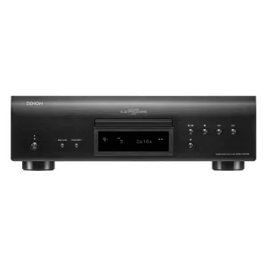 Denon black brushed-aluminum front panel Super Audio CD Player DCD-1700NE with AL32 Processing Plus and center display