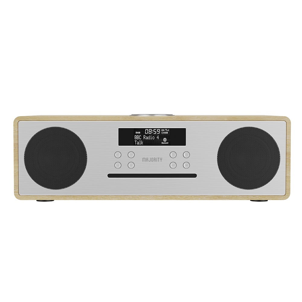 Majority Oakington Bluetooth, Dab Radio &Amp; Cd Player Oakington oak 2