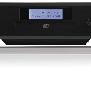 Interdyn Rotel cd14mkii compact disc player in black brushed metal with blue lcd display and front playback controls