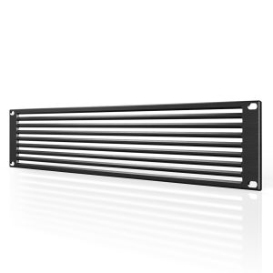 AC Infinity Anodized Aluminum Rack Panel Vented 2U