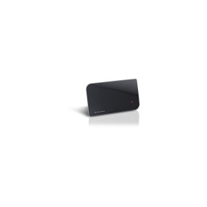 OEHLBACH Bluetooth audio receiver in glossy black, rectangular with rounded corners and a red LED indicator.