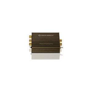 Oehlbach Phono PreAmp Pro phono preamplifier with gold-plated RCA connectors