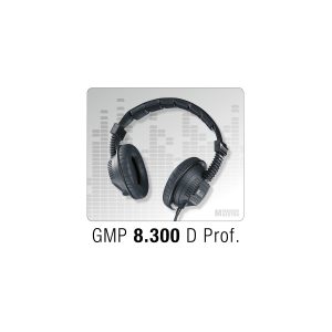 German Maestro GMP 8.300 D Prof. over-ear headphones with padded headband and coiled cable.