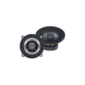 MAC Audio car speaker pair featuring a 6.5-inch woofer and a 4-inch coaxial speaker