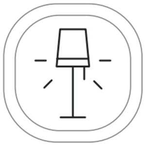 Kasta Pictogram Floor Lamp Button Cap