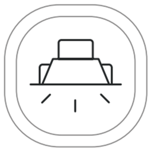 Kasta Pictogram Downlight Button Cap