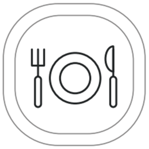 Kasta Pictogram Dining Button Cap