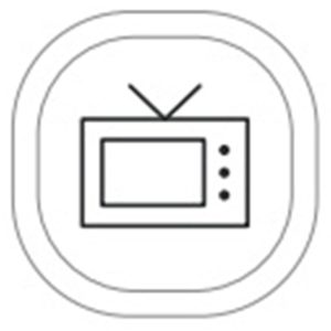 Kasta Pictogram TV Button Cap