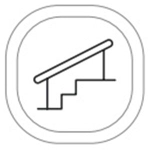 Kasta Pictogram Stairwell Button Cap