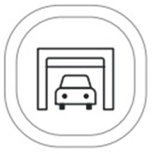 Kasta Pictogram Garage Button Cap