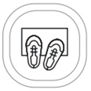 Kasta Pictogram Entrance Button Cap