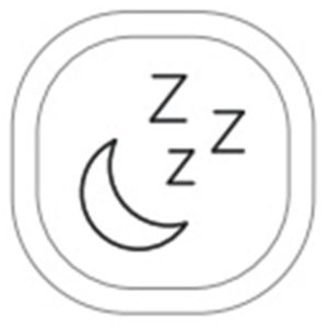 Kasta Pictogram Good Night Button Cap
