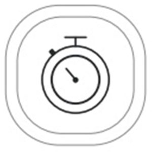 Kasta Pictogram Timer Button Cap