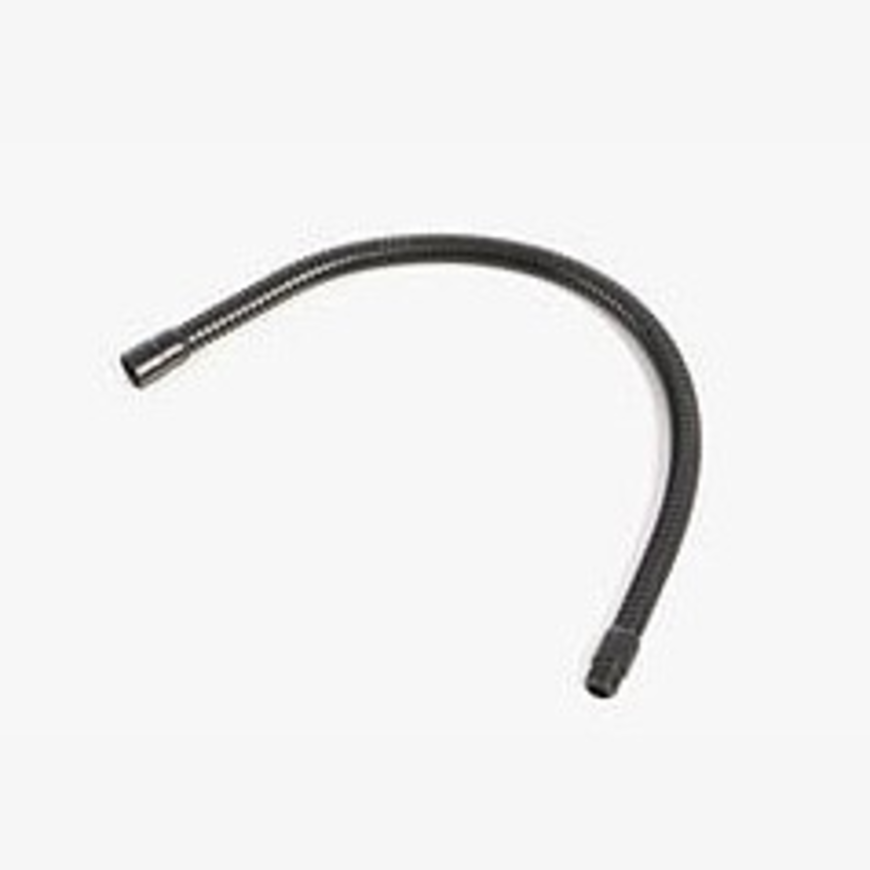 Mini Lead Microphone Cable Black flexible gooseneck tube with two end connectors.