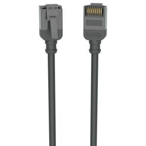 Kordz branded two-ended cable, one end with a locking latch and the opposite end with a gold-pin connector.