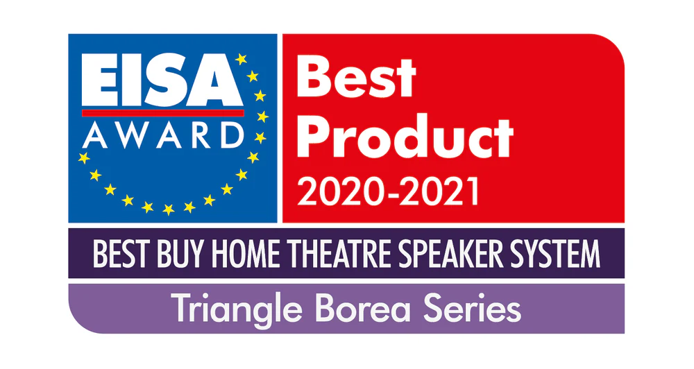 Triangle Borea Br08 Hi-Fi Floorstanding Speaker Eisa best product 2020-2021 badge for triangle borea series home theatre speaker system.