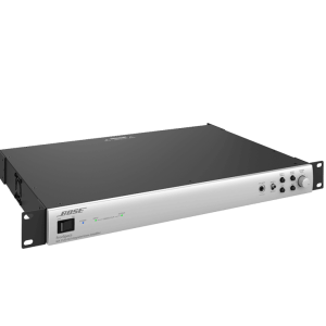 Bose FreeSpace IZA 212 integrated zone amplifier, rack-mountable 2-channel audio amplifier with front-panel controls.