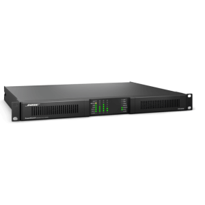 Bose rack-mount audio amplifier with front panel LEDs and ventilation slots