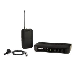 JANDS Wireless Lavalier Mic System BLX14/W85 with BLX1 Transmitter, WL185 Lavalier Microphone, and BLX4 Receiver – 662–686MHz