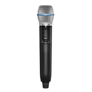 JANDS GLXD2+/BETA87A Handheld Wireless Transmitter with Beta 87A Capsule, Dual Band 2.4GHz/5.8GHz