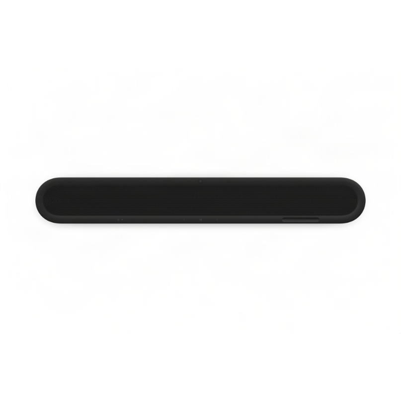 Sonos Beam Ultra Soundbar Long black soundbar speaker with rounded ends and mesh grille.