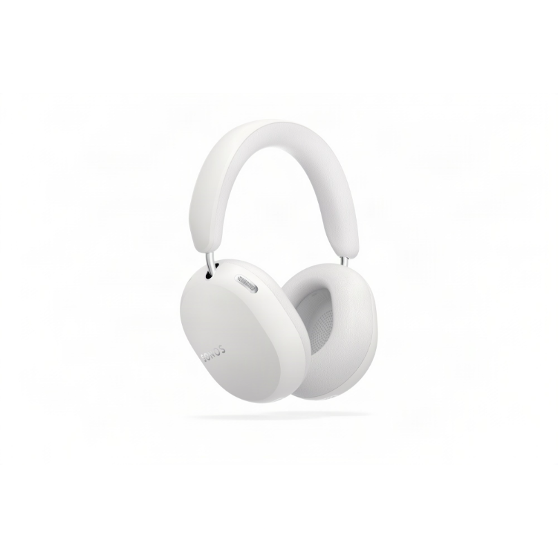 Sonos Ace Ultra Noise-Cancelling Headphone White over-ear headphones with a padded headband and round ear cups.